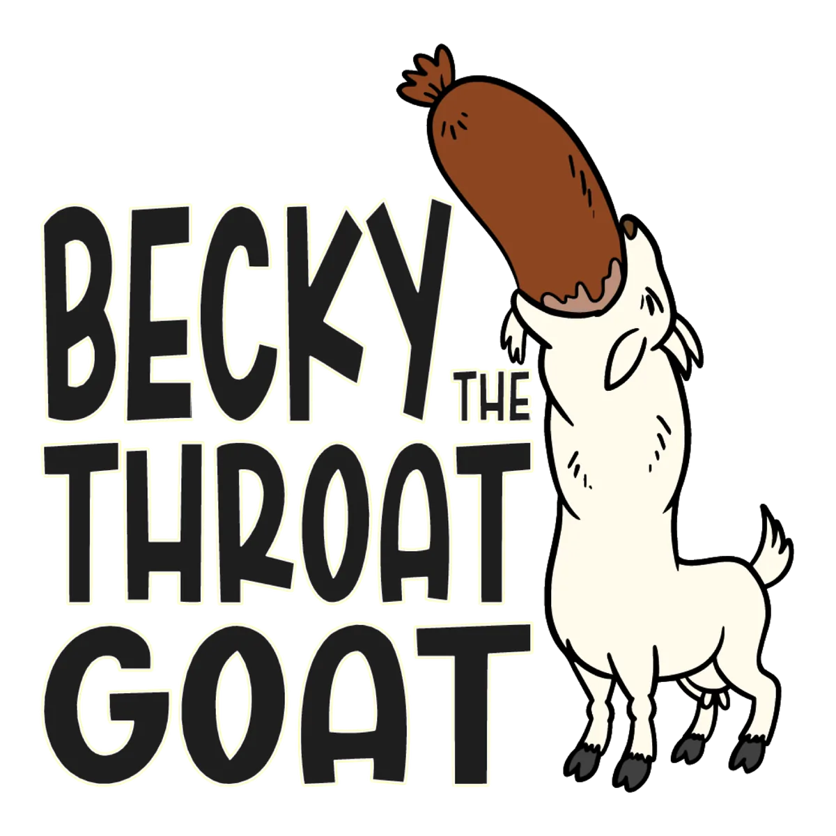Becky the Throat Goat logo